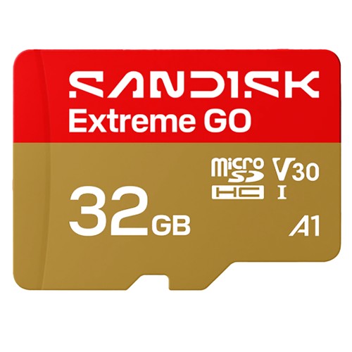 Tarjeta microSD 32GB SANDISK Extreme Go, Uhs-i, 4K UHD