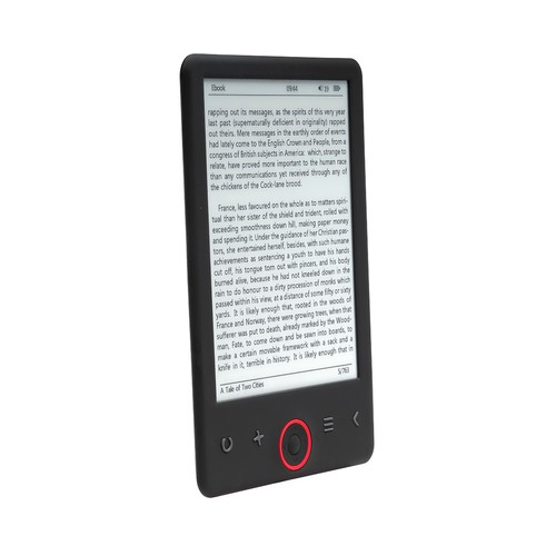 Libro electrónico DENVER EBO-626, pantalla 15,24cm (6"), 4GB, MicroSD.