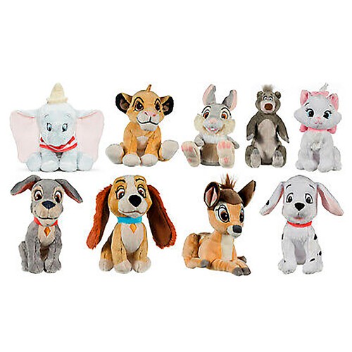 Peluches clásicos de Disney, surtido.
