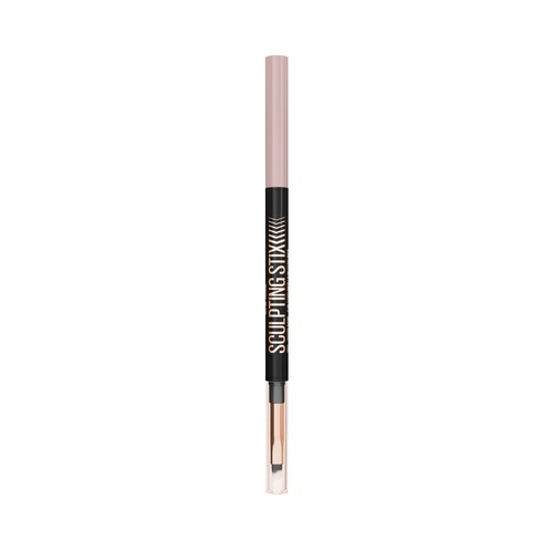 MAYBELLINE Sculpting stix tono 014 Black blur Delinieador (eyeliner) de doble punta y duración hasta 24 horas.
