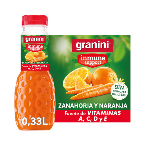 Néctar de naranja y zanahoria GRANINI GO| 33 cl.