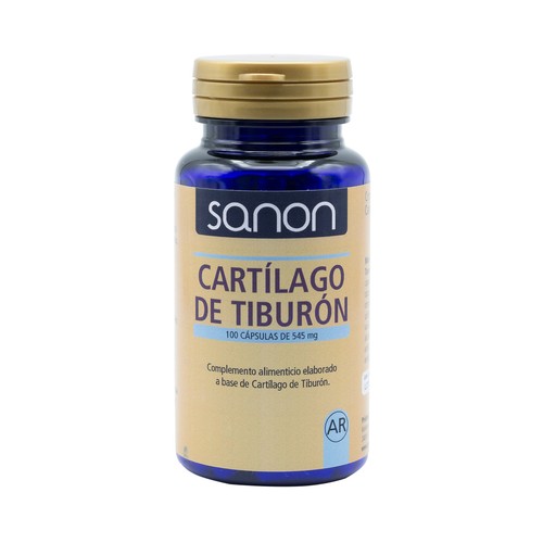 SANON Cartílago de tiburón 100 cápsulas.