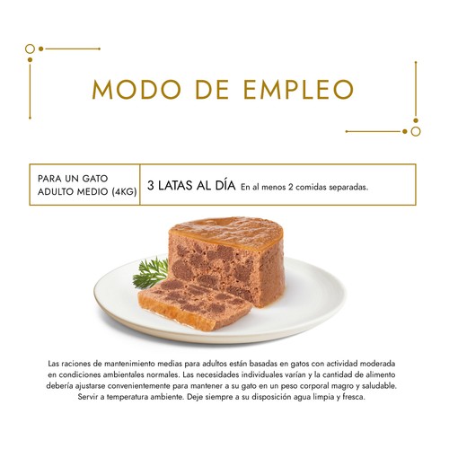 PURINA GOURMET Gold Latas de comida humeda para gatos 8 x 85 g.