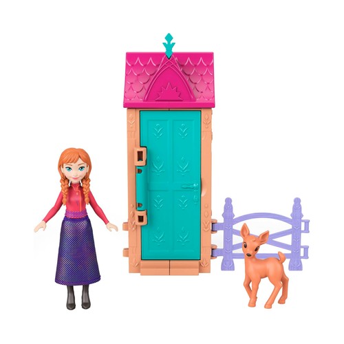 Disney Frozen Minis Casa Sorpresa de Arendelle Cdu, modelos surtidos, MATTEL