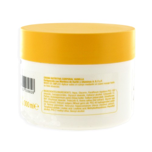 Crema Corporal Vainilla SAIRO 300 Mililitros