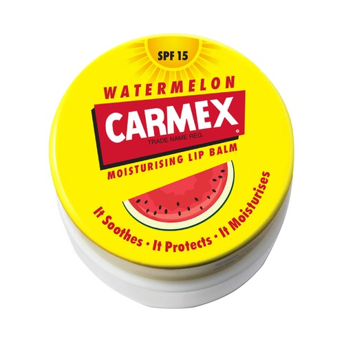 CARMEX Protector labial hidratante con FPS 15, sabor sandía.