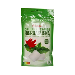 PRODUCTO ALCAMPO Chicles de hierbabuena sin azúcares añadidos, con edulcorantes paquete de 32 uds. 45 g.