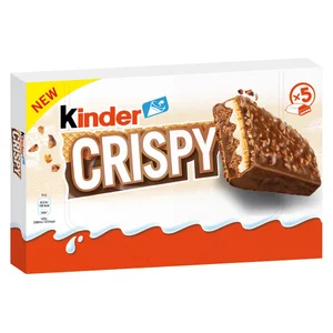 KINDER Barrita crujiente crispy 170 g.