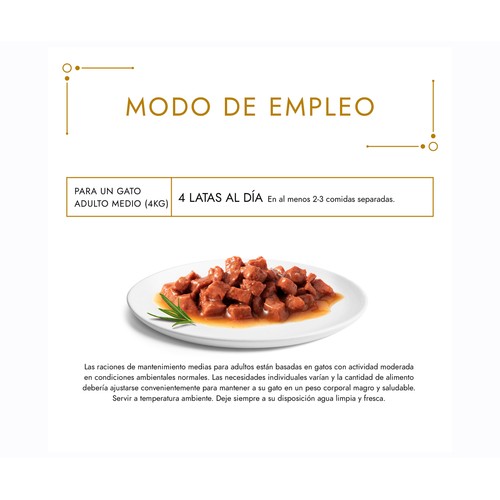 PURINA GOURMET Comida para gatos húmeda en salsa PURINA GOURMET 12 uds. 85 g.
