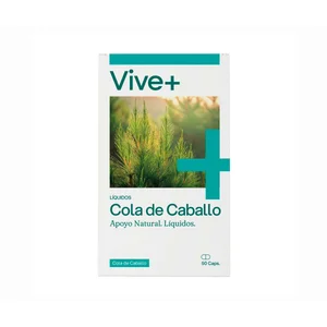 VIVE+ SALUD Y VIDA Cola de Caballo VIVE PLUS, 50 uds x 26 g.