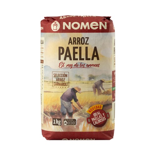 NOMEN Arroz para paella (selección arroz Carnaroli) 1 kg.