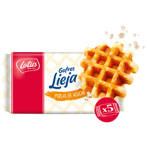 Imagen de LOTUS Gofres Belgas con perlas de azúcar 250 g.