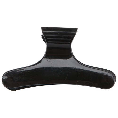 COSMIA Pinza grande para cabello de color negro.