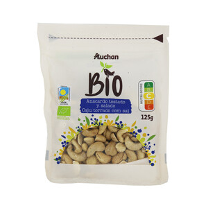 ALCAMPO ECOLÓGICO Anacardos tostados y salados ALCAMPO ECOLÓGICO 125 g.