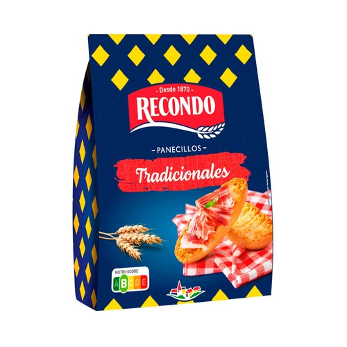 RECONDO Panecillos tostados 225 g.