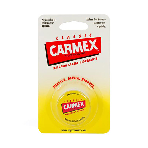 Bálsamo labial hidratante CARMEX 7,5 g.