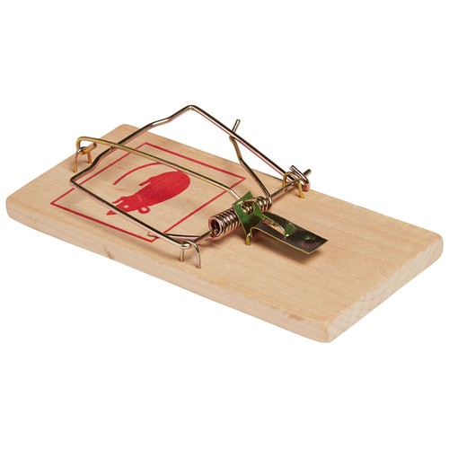 Trampa para ratas fabricada madera, 17cm GARDEN STAR ALCAMPO.