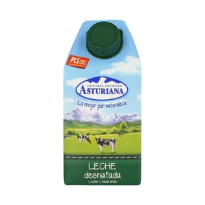 CENTRAL LECHERA ASTURIANA Leche desnatada 500 ml.