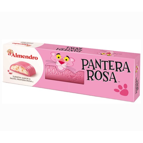 EL ALMENDRO Turrón de la pantera rosa 143 g.