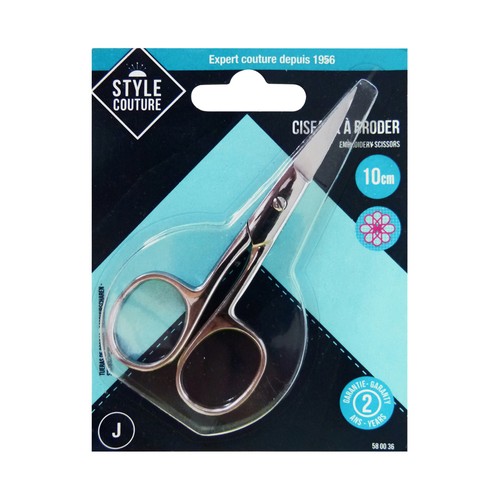 Tijeras de costura especiales para bordar, 10cm., STYLE.