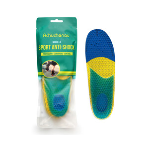 Plantilla sport anti-sock ACHUCHONAS, protección, comodidad, control, talla 36/41.