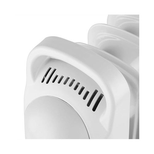 Radiador de aceite mini ORBEGOZO RO1020, potencia max: 1000W, 7 elementos, termostato.