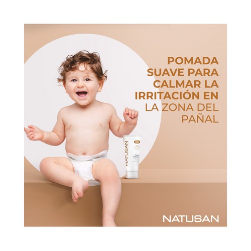 NATUSAN Crema protectora reductora de la irritación, para la zona del pañal 100 ml.