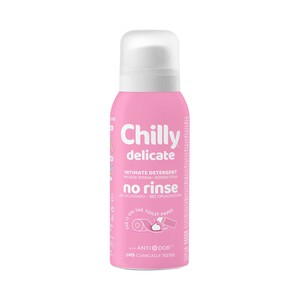 Imagen de CHILLY Delicate Limpiador sin aclarado (textura espuma) para la zona íntima 100 ml.
