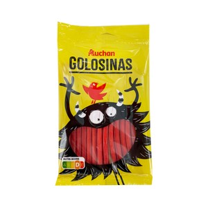 Imagen de PRODUCTO ALCAMPO Regaliz sabor fresa y relleno 125 g.