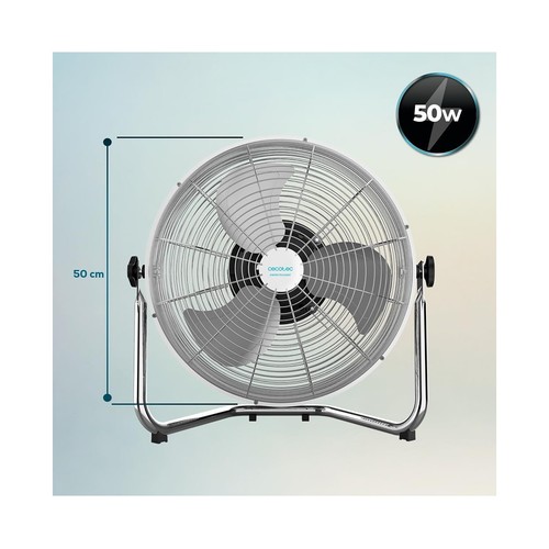 Ventilador circulador CECOTEC EnergySilence 4500 GyroPro, 110W, oscilación automática, 3 velocidades.