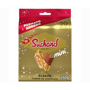 Imagen de SUCHARD Turrón de chocolate crujiente mini 260 g.