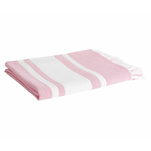 Fouta de rayas, 90x180cm, 100% Algodón, 180g/m², ACTUEL. Diferentes modelos, 1 unidad.