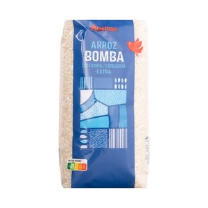 Imagen de PRODUCTO ALCAMPO Arroz bomba  extra paquete 1 kg.