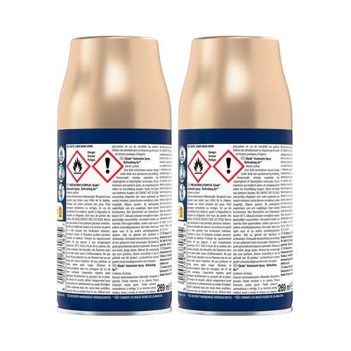 GLADE Recambio de ambientador spray mascotas 2X1 269 ml.