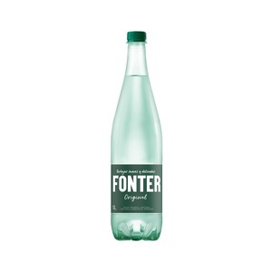 Imagen de FONTER Original  Agua mineral con gas botella de 1 l.