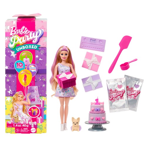 BARBIE Party con accesorios de fiesta