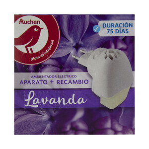 PRODUCTO ALCAMPO Ambientador eléctrico lavanda PRODUCTO ALCAMPO aparato + recambio 25 ml.