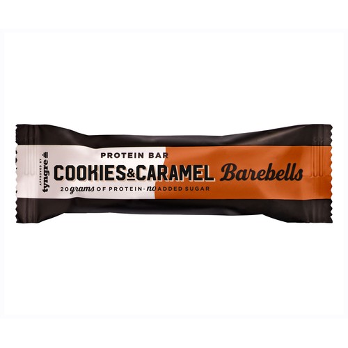 BAREBELLS Barrita cookies & caramel 55 g.