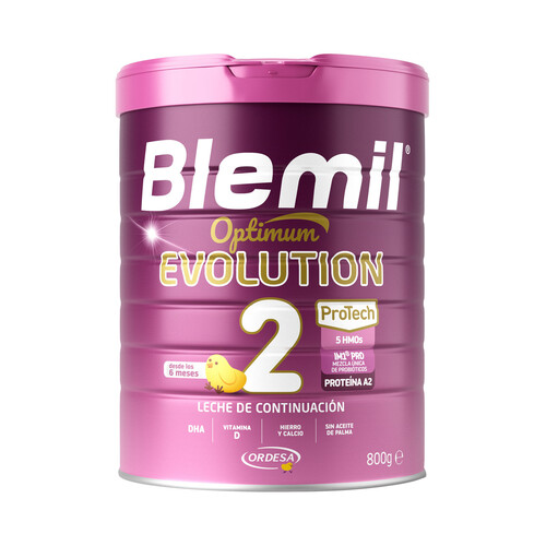 BLEMIL Optimum evolution 2 Leche de continuación, a partir de 6 meses 800 g