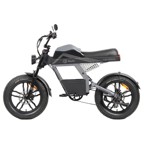 Bicicleta eléctrica E-Bike YOUIN Las Vegas, 250W, ruedas 20"", autonomía 40Km..