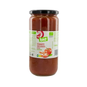 ALCAMPO ECOLÓGICO Tomate triturado al natural ecológico ALCAMPO ECOLÓGICO tarro de 660 g.