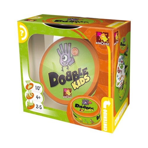 Juego de cartas infantil Dobble Kids. ASMODEE.