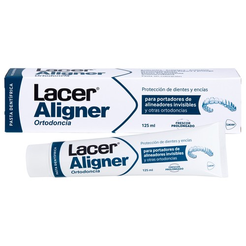 LACER Aligner Pasta de dientes especial tratamiento de ortodoncias 125 ml.