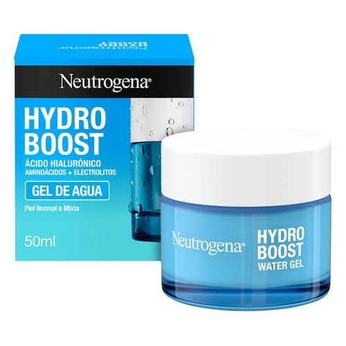 NEUTRÓGENA Hydro boost Gel hidratante facial para pieles normales y mixtas 50 ml.