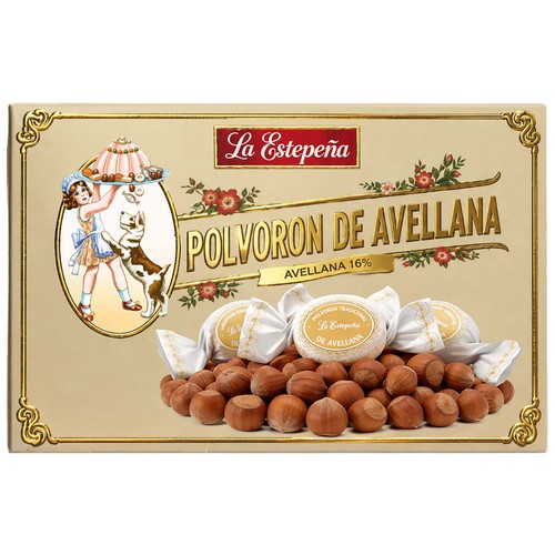 LA ESTEPEÑA Polvorón de avellana 270 g.