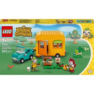Imagen de LEGO Animal Crossing Caravana de Gandulio y Tienda de Jardinería 77054, 263 piezas, +7 años.