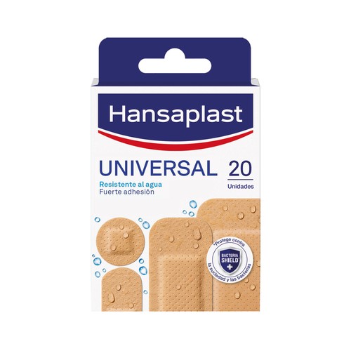 HANSAPLAST Apósitos resistentes al agua HANSAPLAST 20 uds.