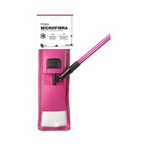 ROZENBAL Basic Mopa atrapapolvo multiusos con mango extensible (130 cm) y cabezal giratorio 360º.