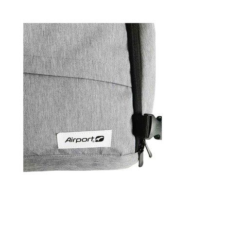 Mochila Buenos Aires L 30L, color gris AIRPORT ALCAMPO.