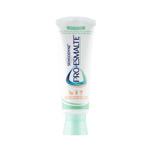 SENSODYNE Pasta de dientes de uso diario y con sabor a menta SENSODYNE Pro esmalte 75 ml.